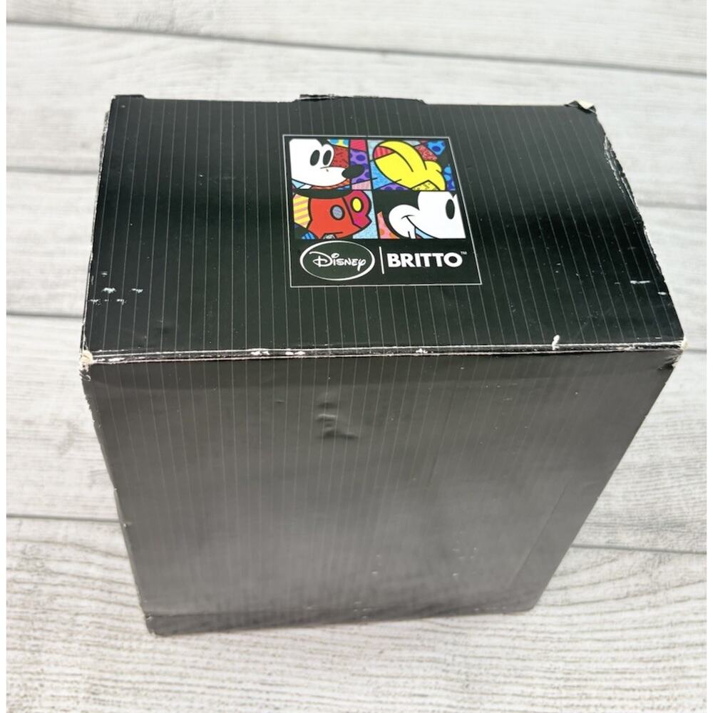 Disney Britto Mickey Mouse Football Soccer Ball Collectible Figure 2016 Rare - Picture 4 of 6